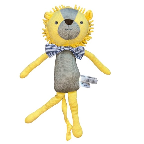 The Peanut Shell Leon the Lion Knit Plushie-15 in-GUC - Picture 1 of 5
